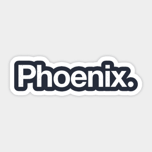 Phoenix. Sticker